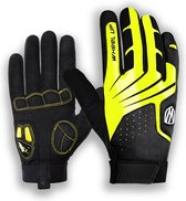 Fiets handschoenen | MTB handschoenen | Wielrenhandschoenen | Winter | Lang | Geel