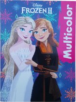 Disney's Frozen 2 "Elsa & Anna" Kleurboek +/- 16 kleurplaten