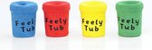 Feely Tubs, set van 4- Cognitief- tactiele perceptie