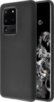 MH by Azuri liquid silicon cover - black - for Samsung Galaxy S20 Ultra