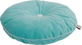 Wigiwama - Sierkussen Kinderkamer - Button Cushion Mint groen / wit W592565