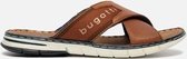 Bugatti Dario slippers cognac - Maat 42