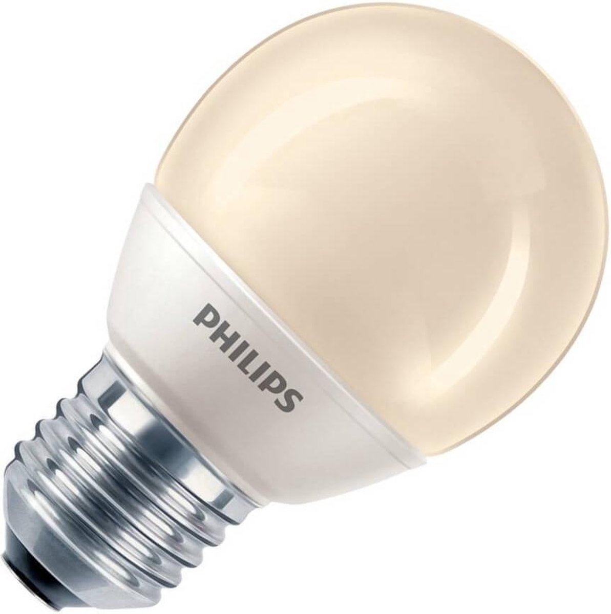 Philips Flame kogel - Spaarlamp - 8W E27 | bol.com