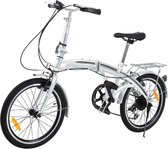 Palres® Vouwfiets - Plooifiets - Rijwiel Volwassenen - Opvouwbare fietsen - Vouwfiets Met Kleine Wielen - Vouwfiets dames - Tweewieler- Met 7 Versnellingen