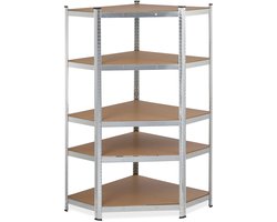stellingkast hoek - tot 875 kg - 181x128x92 cm - steeksysteem