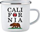 Emaille Mok California Beer Logo