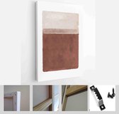 Set of Abstract Hand Painted Illustrations for Wall Decoration, Postcard, Social Media Banner, Brochure Cover Design Background - Modern Art Canvas - Vertical - 1864275469 - 40-30