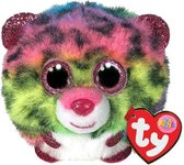 Ty - Knuffel - Teeny Puffies - Dotty Leopard - 10cm