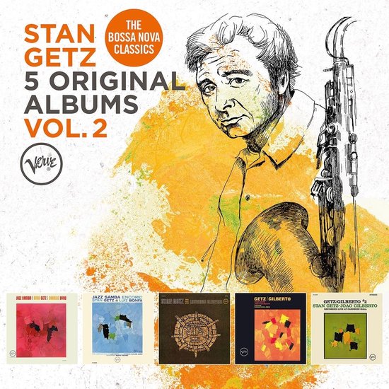 Stan Getz - 5 Original Albums, Vol. 2 (5 CD) (Remastered)