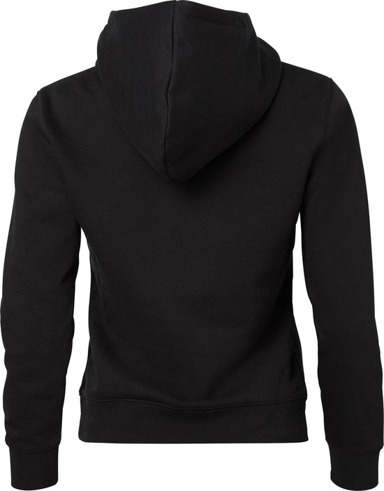 Zwarte Björn Borg hoodie voor dames, achterkant.