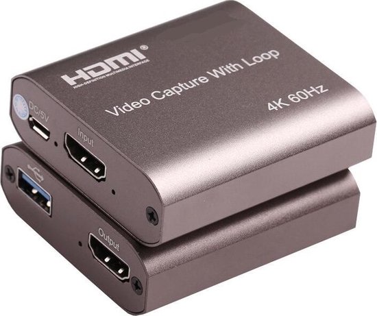 Carte de capture vidéo 4K / USB 3.0 / HDMI / 1080P-60Hz