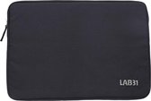Laptophoes / Sleeve - 15 tot 16 inch - Zwart/Blauw