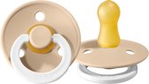 Bibs speen 6 18 Maanden | Vanilla Glow by Le Beau | 1 Fopspeen | Glow in the Dark