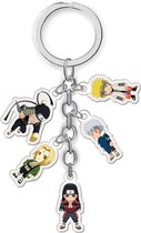 Naruto Sleutelhanger - Hokages - Cosplay - Manga - Anime - Naruto Shippuden - Tsunade - Minato - Hiruzen - Tobirama - Hashirama - Boruto