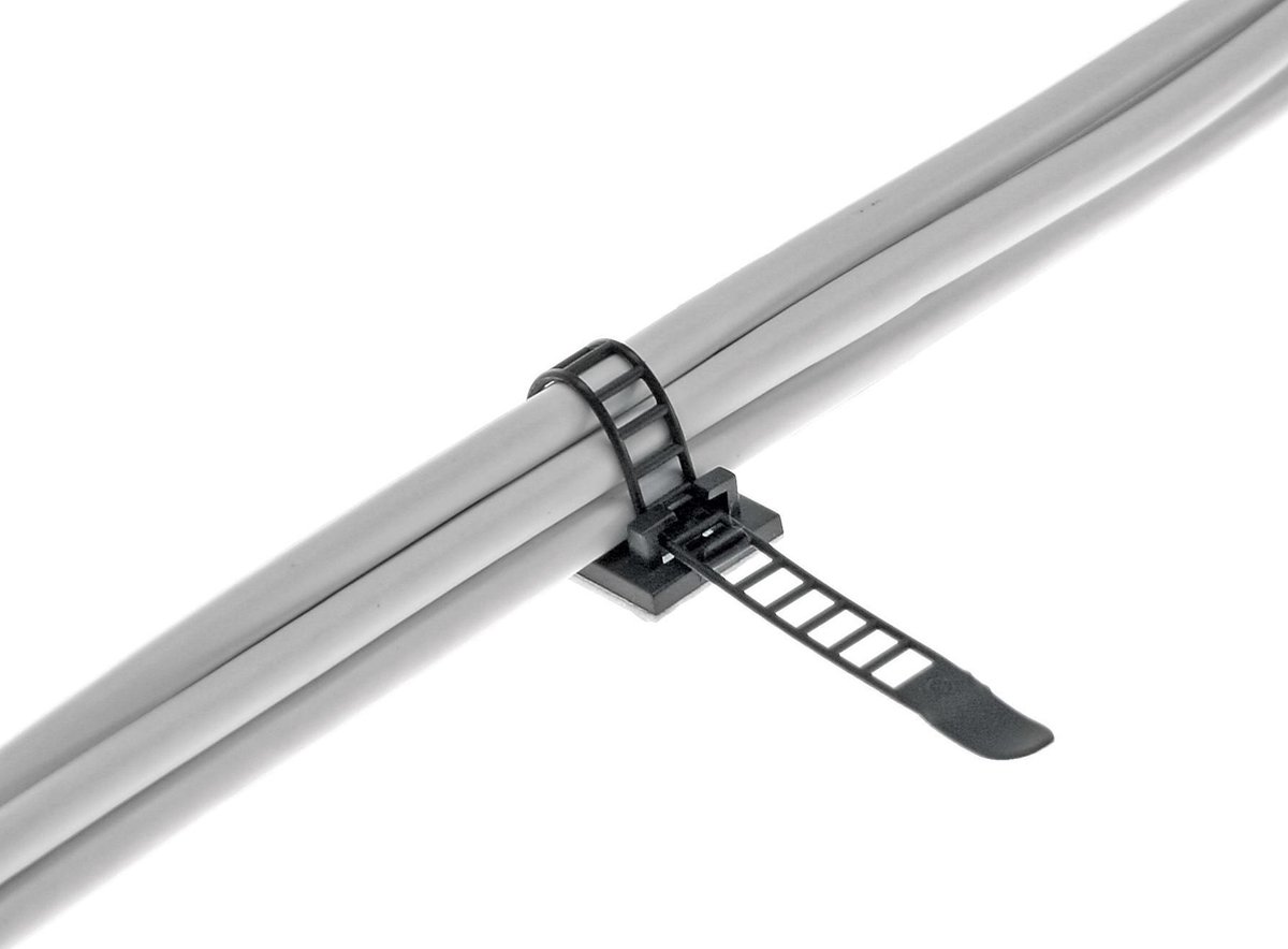 InLine Kabelbinder 94mm 10 stuks Zwart