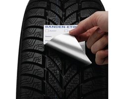 Bandenetiket - 500 stuks op rol