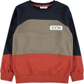 Name-it Jongens Sweater Nicco Colorblock Dark Sapphire