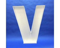 Ballon Mozaiek frame Letter V (100 x 86 cm)