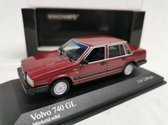 Volvo 740 GL 1986 Bordeaux Rood 1-43 Minichamps Limited 2304 Pieces