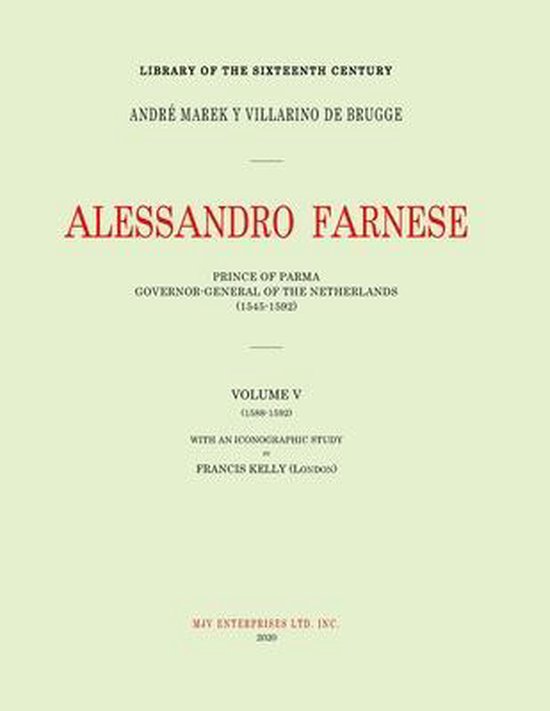 Duke Alexander Farnese- Alessandro Farnese - cover