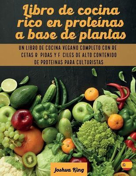 Vegan Cookbook- Libro de cocina rico en proteínas a base de ... - cover