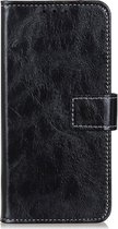 Wiko View 4 Lite Hoesje - Mobigear - Basic Serie - Kunstlederen Bookcase - Zwart - Hoesje Geschikt Voor Wiko View 4 Lite