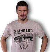 Standard Luik stadion t-shirt grijs maat 146/152 (11 a 12 jaar)