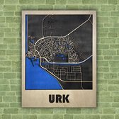 Plaatsplattegrond Stadsplattegrond 3D Urk Deluxe