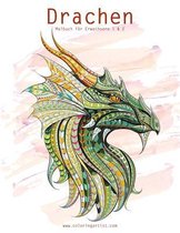 Drachen- Drachenmalbuch für Erwachsene 1 & 2
