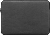 Woodcessories Eco Sleeve geschikt voor voor MacBook 15/16" - Zwart Kraft Papier - recycled materiaal - eco vriendelijk