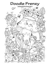 Doodle Frenzy- Doodle Frenzy Coloring Book for Grown-Ups 2