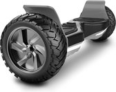 Off Road Hoverboard | Evercross | Bluetooth Speaker | Oxboard | LED verlichting | Zwart