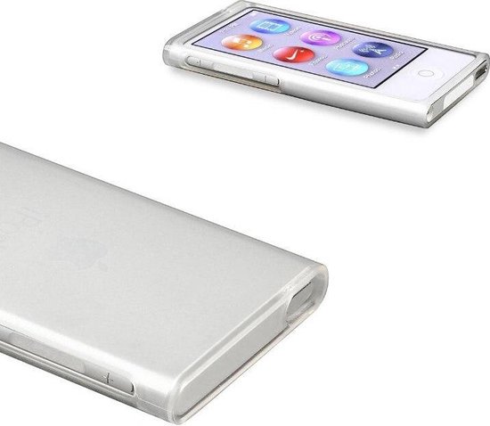 TPU Flex Bescherm-Cover Case Hoes Skin Hoesje voor iPod Nano 7 7G Clear - The Powerstore