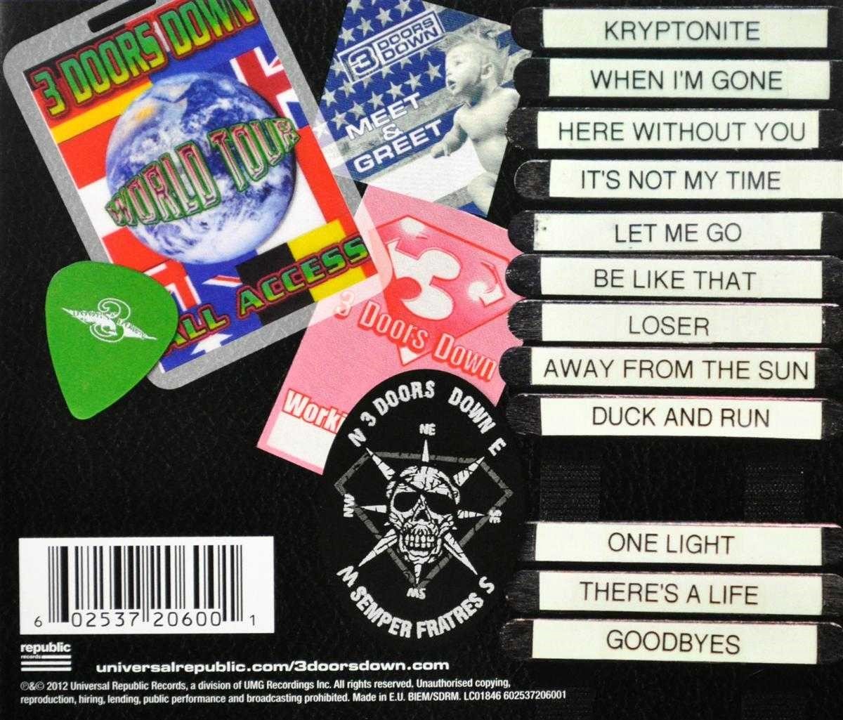 3 Doors Down Greatest Hits (CD), 3 Doors Down CD (album) Muziek