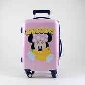 Disney Handbagage Harde Koffer / Trolley / Reiskoffer - 55x38x20cm - Minnie Mouse - Roze