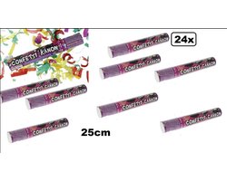 24x Partyshooter multi 25 cm