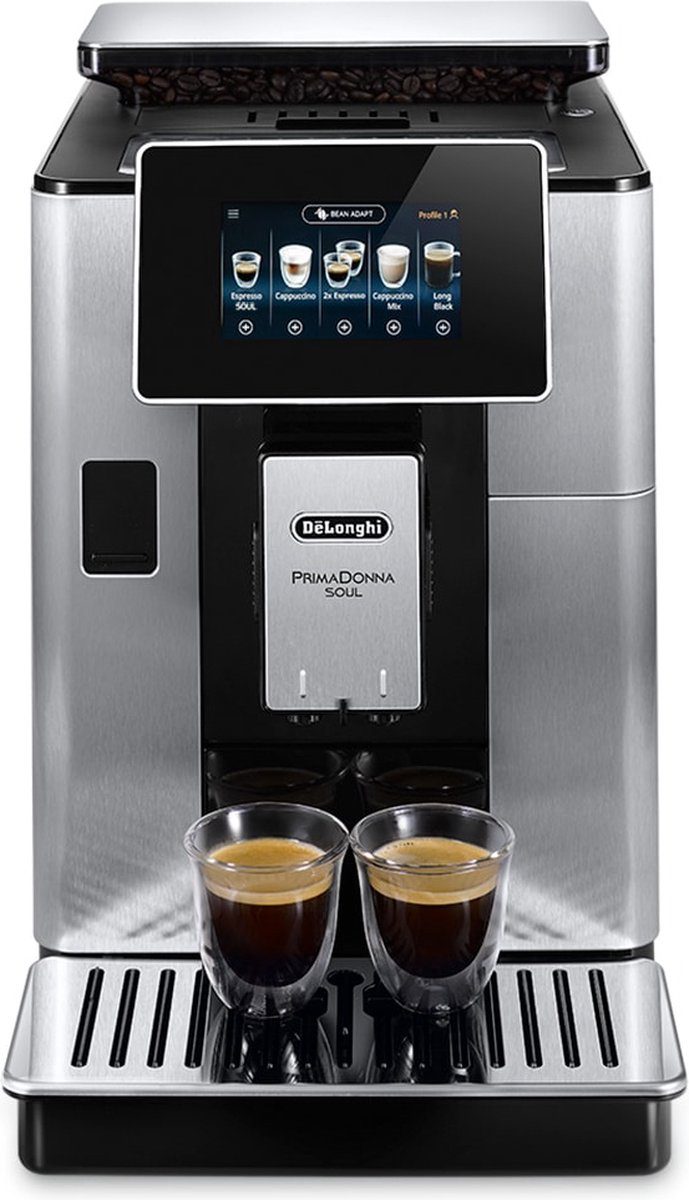 De'Longhi PrimaDonna soul - Espresso apparaat - 4.3"display APP - LatteCreama system thumbnail 2