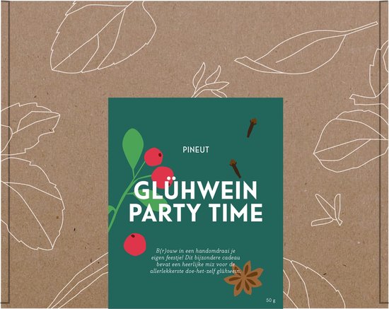Pineut ® Glühwein Rood - Brievenbuscadeau