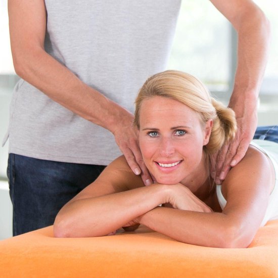 Hoeslaken massagetafel Grijs - Met uitsparing | MediPreventie