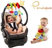 Perzique Baby spiraal rups– Baby Knuffels - Baby speelgoed - Baby rammelaar - boxspiraal - maxi cosi spiraal - kinderwagen speelgoed spiraal - buggy speelgoed - auto knuffel - baby