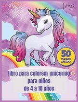 Libro para colorear unicornio