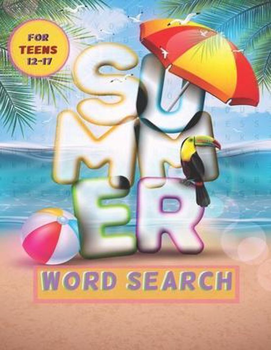 summer word search for teens, Adam O Clark | 9798462330100 | Boeken