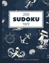 200 Sudoku 9x9 muito difícil e extremo Vol. 1