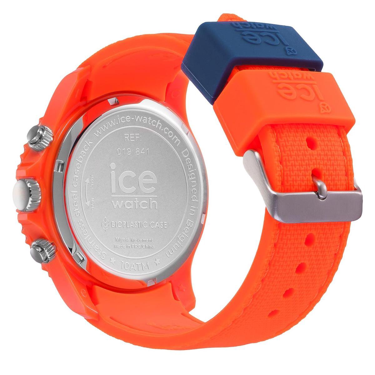 Bij zonsopgang vooroordeel Vervelend Ice Watch Ice Chrono 019841 Horloge - Siliconen - Oranje - Ø 44 mm | bol.com