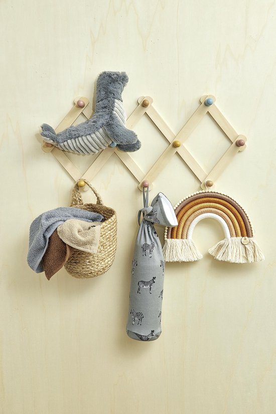 Meyco Baby Zebra Animal kruikenzak - grey — afbeelding 2