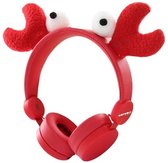 Kidywolf -koptelefoon voor kinderen - Rood