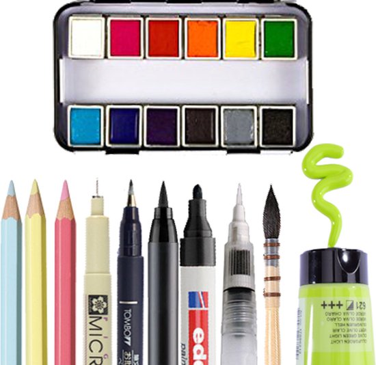 Aquarelle Papier aquarelle 300g A4 blanc Florence - 100 pcs