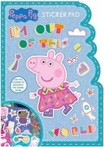 Peppa Pig Sticker Pad- Im Out of This Wold