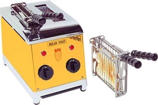 Milan Toast 2 tangs - Tosti ijzer - Goud