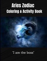 Aries Zodiac Coloring &Activity Book